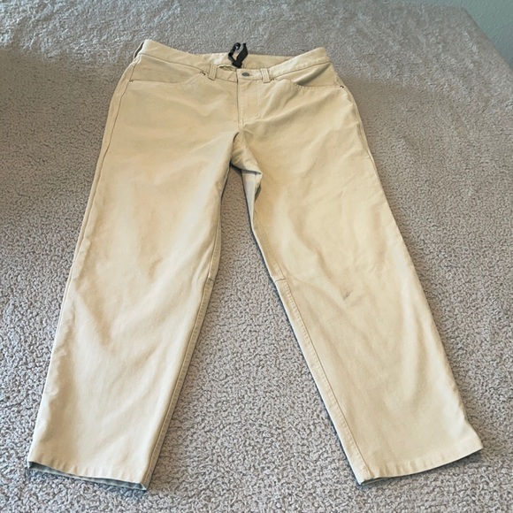 Lululemon ABC Crop Pant Relaxed *UtilitechDove Grey size 32